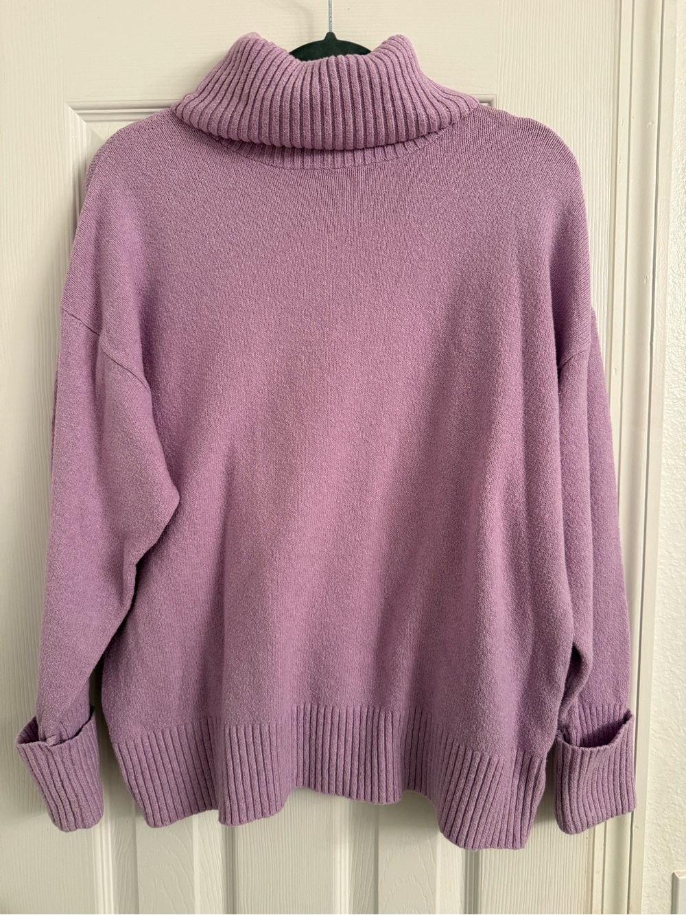 Old Navy Lavender Rollneck Knit Sweater